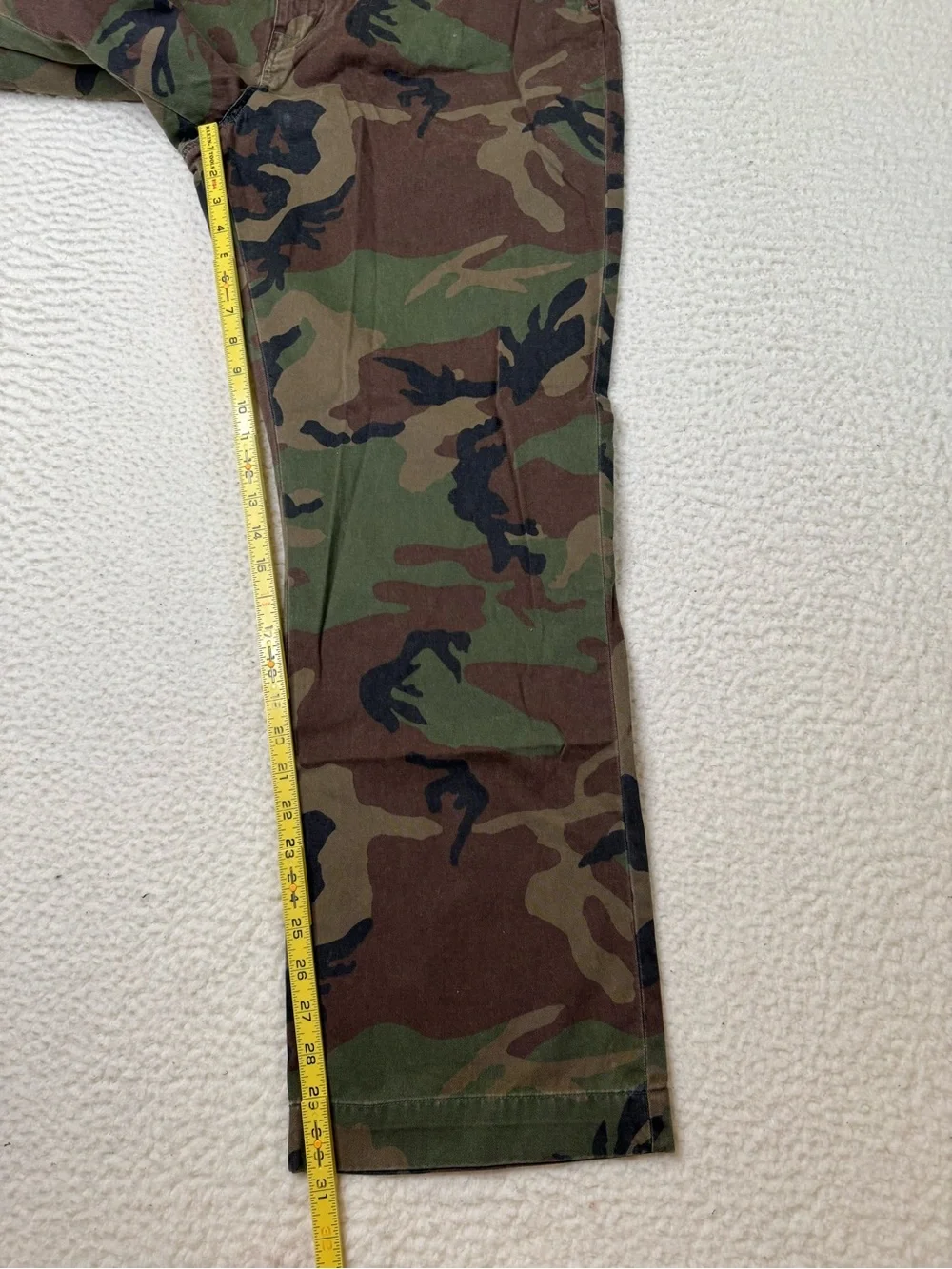 Polo Ralph Lauren Classic Cotton Twill Camo Green Chino Pants Men's Size 38x32 - Picture 12 of 12